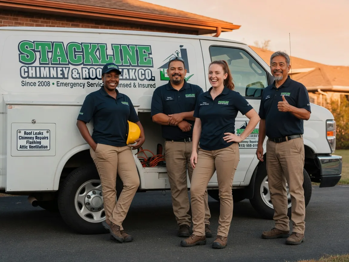 Chimney flashing repair company in Appomattox, VA